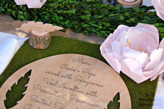 1Floral-Woodland-menu-cricutdesignspacestar-sparrowsoirees